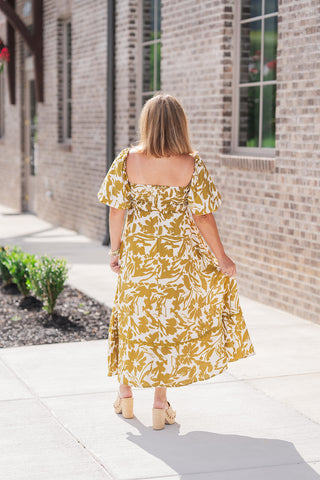 Wildflower Midi Dress - barndoorboutiquetn