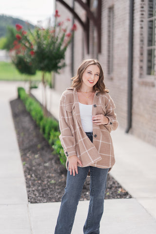 Plaid Tucker Jacket - barndoorboutiquetn