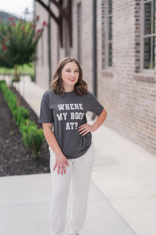 My Boos Boyfriend Tee - barndoorboutiquetn