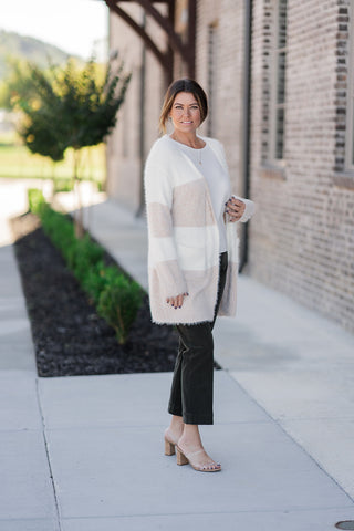 Caramel Cream Cardigan - barndoorboutiquetn