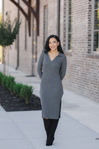 Haven Knit Midi Dress - barndoorboutiquetn