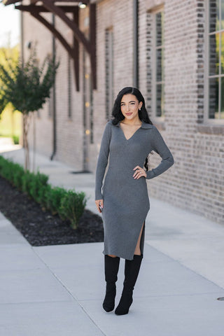 Haven Knit Midi Dress - barndoorboutiquetn