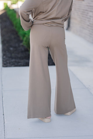 Contour Wide Leg Ponte Pant - barndoorboutiquetn