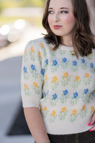 Wildflower Whimsy Sweater - barndoorboutiquetn