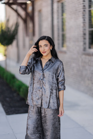 Stargirl Satin Blouse - barndoorboutiquetn