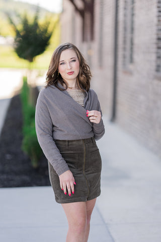 Darling Wrap Sweater - barndoorboutiquetn