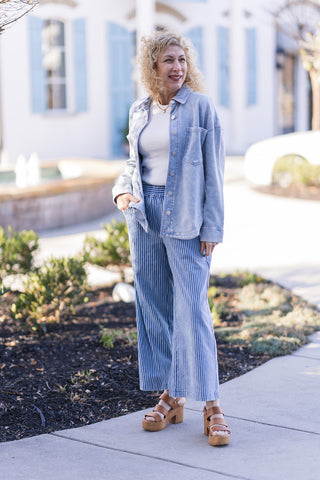 Cloud Drift Shacket - barndoorboutiquetn