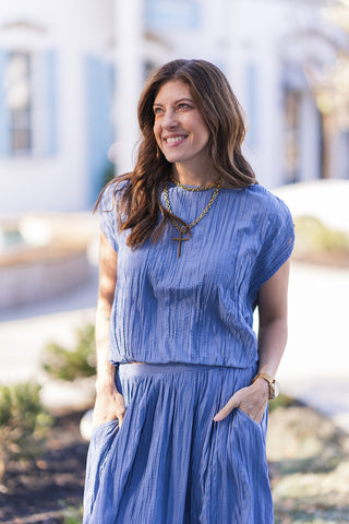 Midnight Sea Top - barndoorboutiquetn