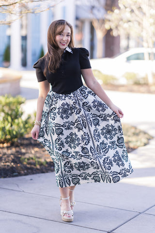 Odette Midi Dress - barndoorboutiquetn