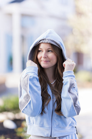 Jet-Set Velour Tracksuit - barndoorboutiquetn