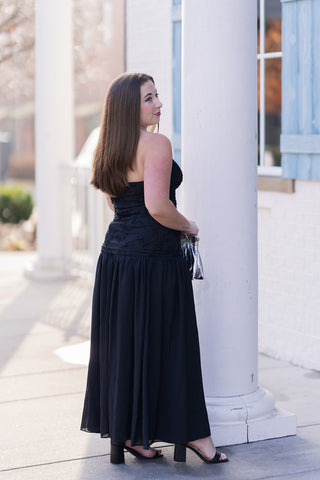 Ebony Gardenia Gown - barndoorboutiquetn