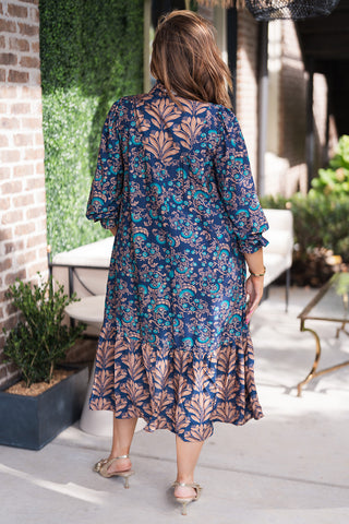 Indigo Oasis Dress