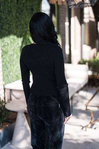 Midnight Ribbon Cardigan