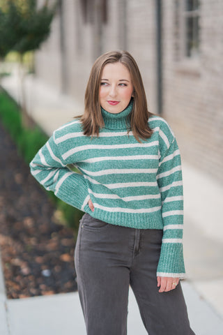 Z Supply Josephine Stripe Sweater - barndoorboutiquetn