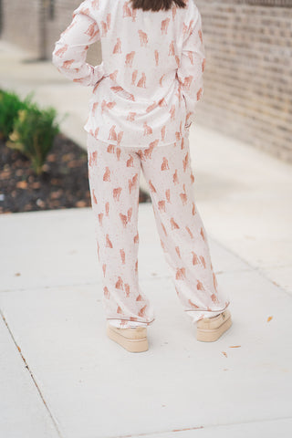 Z Supply Dreamer Cheetah Satin Set - barndoorboutiquetn