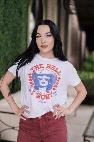 The Hell I Won't Tee - barndoorboutiquetn
