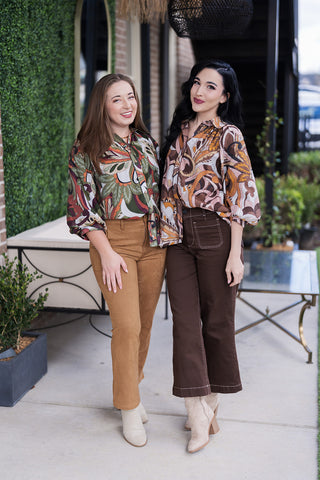 Vintage Flair Top - barndoorboutiquetn