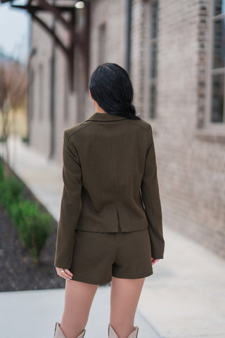 Clara Structured Jacket - barndoorboutiquetn