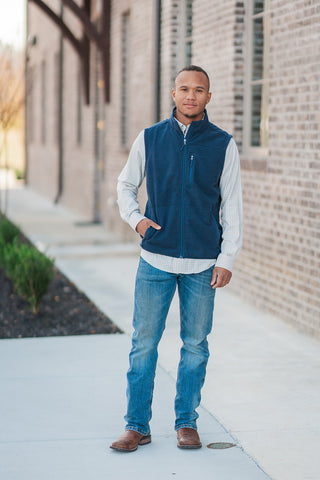 Stretch Twill Vest - barndoorboutiquetn