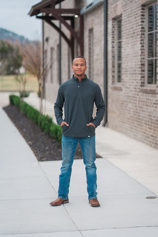 Dallas Performance Qtr Zip - barndoorboutiquetn