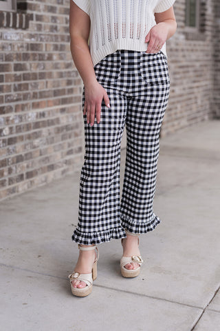 City Stroll Ruffle Pants - barndoorboutiquetn
