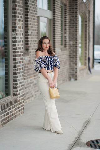 Majesty Off-Shoulder Top - barndoorboutiquetn