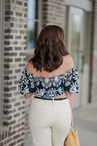 Majesty Off-Shoulder Top - barndoorboutiquetn