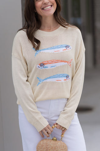 Catch of the Day Sweater - barndoorboutiquetn