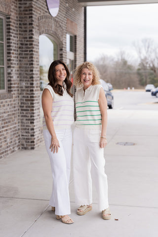 Galway Bay Half-Zip Top - barndoorboutiquetn