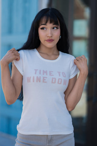 Z Supply Wine Down Cheeky Tee - barndoorboutiquetn