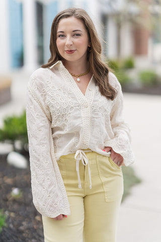 Dahlia Dream Blouse - barndoorboutiquetn