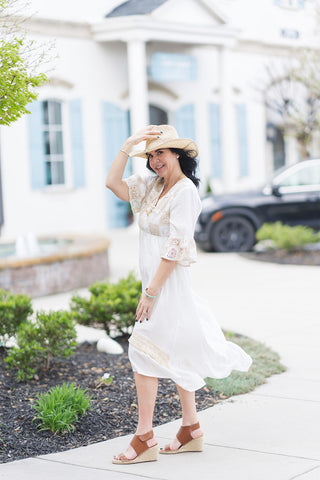 Santorini Shore Maxi - barndoorboutiquetn