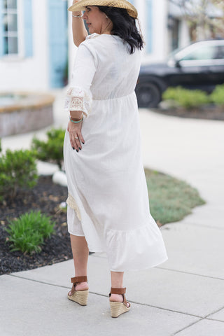 Santorini Shore Maxi - barndoorboutiquetn