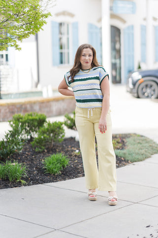 Bay Breeze Stripe Knit - barndoorboutiquetn