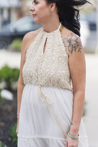 Luxe Lattice Maxi - barndoorboutiquetn