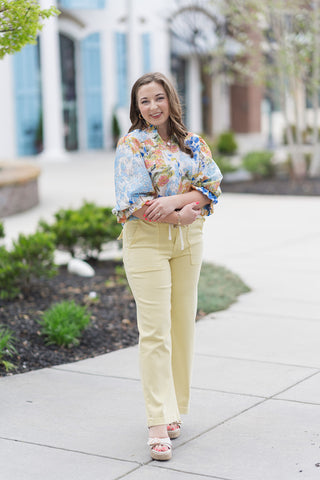 Wildflower Waltz Blouse - barndoorboutiquetn