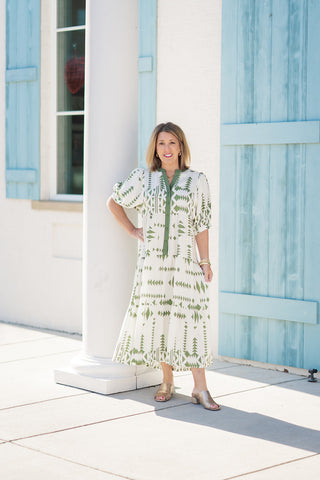 Amazon Rainforest Midi Dress