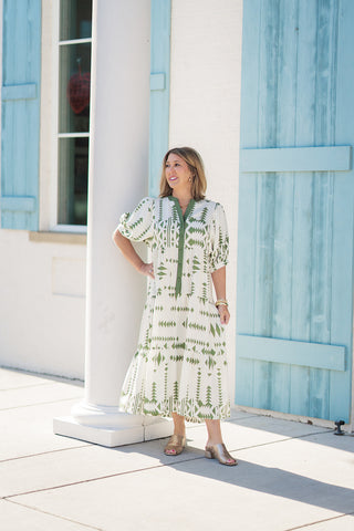 Amazon Rainforest Midi Dress