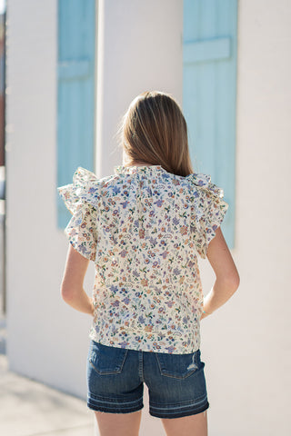 Ditsy Floral Blouse