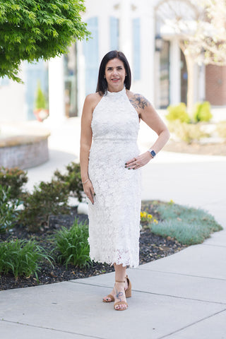 Serafina Halter Dress - barndoorboutiquetn