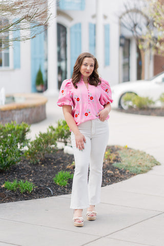 Petal Promenade Top - barndoorboutiquetn