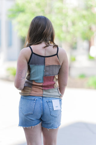 Terra Cotta Texture Tank - barndoorboutiquetn