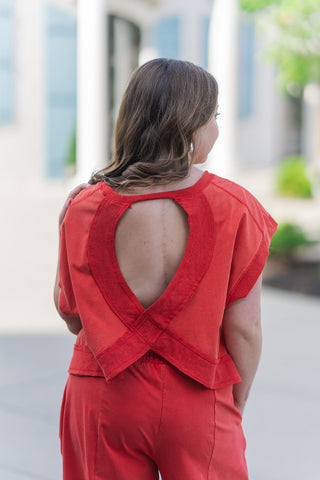 Firecracker Festival Crossover Top - barndoorboutiquetn