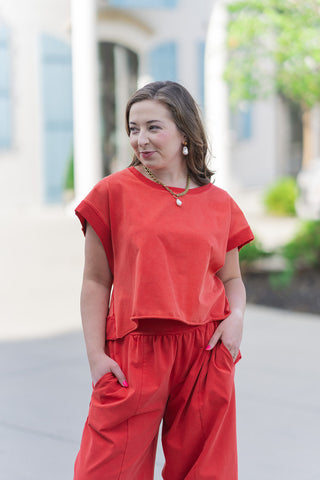 Firecracker Festival Crossover Top - barndoorboutiquetn
