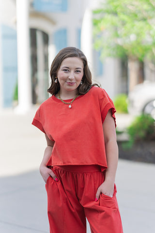 Firecracker Festival Crossover Top - barndoorboutiquetn