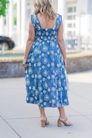 Whimsical Willow Embroidered Dress - barndoorboutiquetn