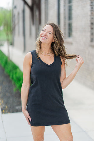 Z Supply Sloane Mini Dress - barndoorboutiquetn