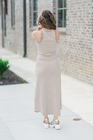 Z Supply Goodwin Stripe Midi Dress - barndoorboutiquetn