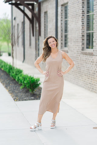 Z Supply Palisades Midi Dress - barndoorboutiquetn