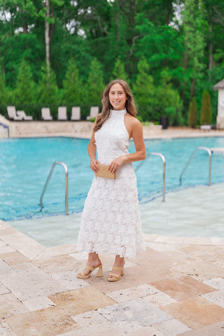Serafina Halter Dress - barndoorboutiquetn